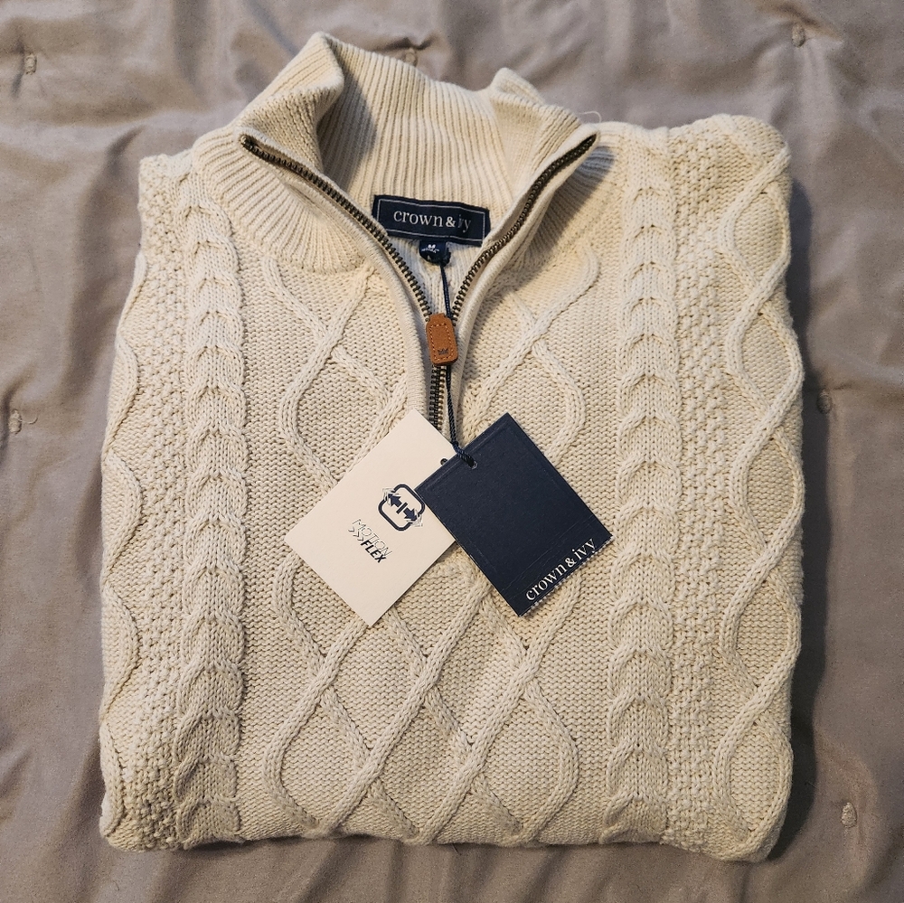 Crown & Ivy 1/4 Zip Pullover